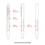 BND81 SOO, TWIST METAL BALL PEN-Logo